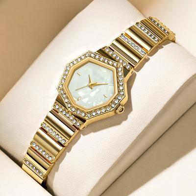 Damenuhr Einzigartiges Design für Damenarmbanduhren Stahlband Damenuhr Geschenk