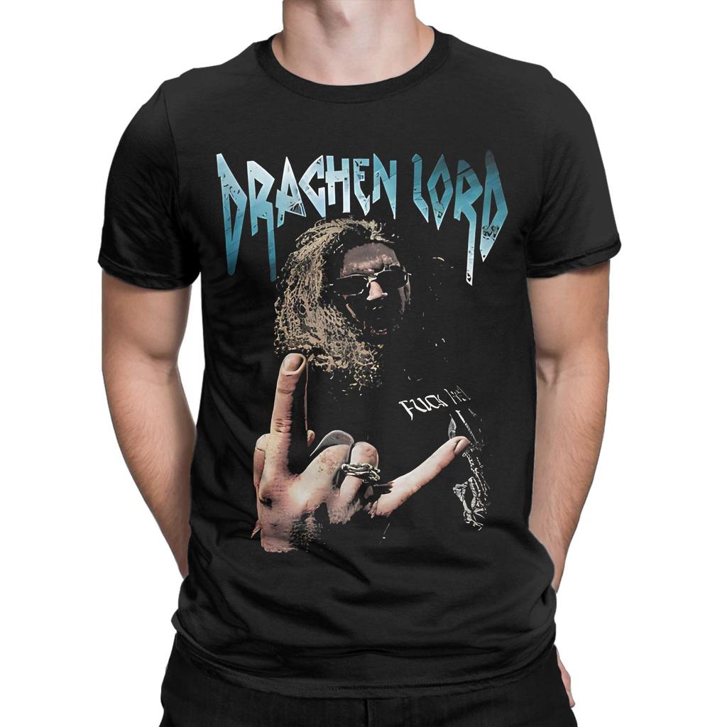 Drachenlord Poster Dragon 100 Cotton T Shirt For Couple Summer Retro T Shirts Comfortable Trendy Cool Tees Oversize Loose Tops