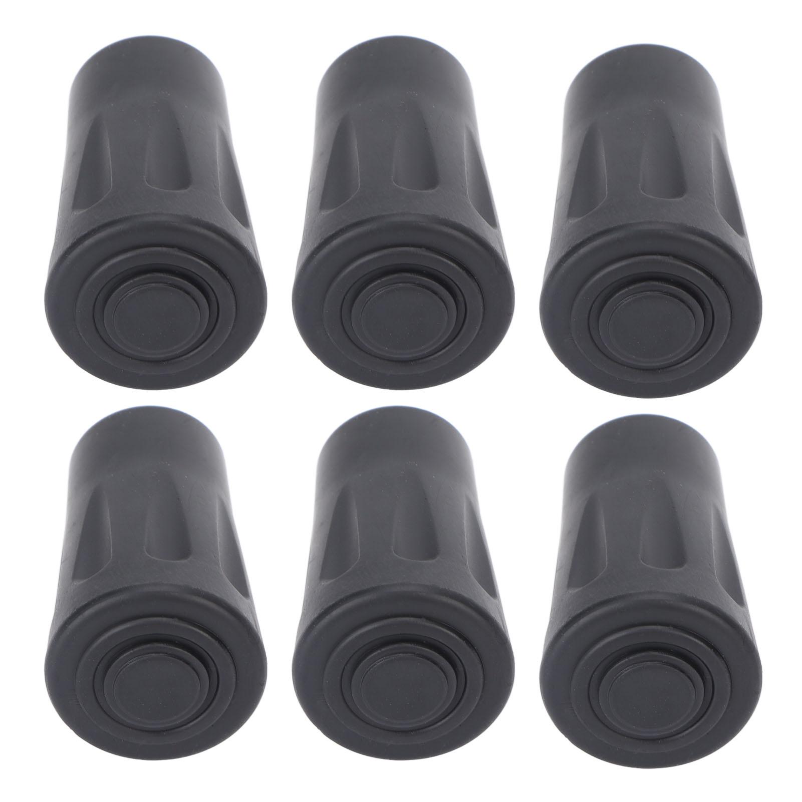 

20 шт. противоскользящие наконечники для походных палок с отверстием 11 мм, уменьшающие износ, сменные защитные наконечники для походных палок