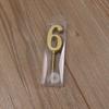 LIEI Golden Number Birthday Cake Topper