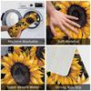 Beautiful Vintage Sunflower Flowers Front Door Mat Anti-Slip Indoor Quick Dry  Doormat Kitchen Balcony Entrance Rug Carpet