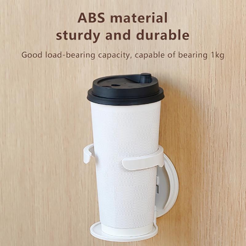 Office Desktop Storage With Fixed Cup Holder Cup Clip And Cup Tray