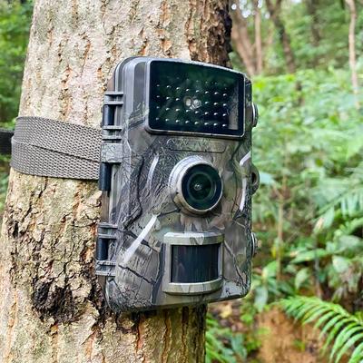 Fotocamera da Caccia Trail Camera 2025 16MP 1080P 940nm Visione Notturna Attivazione Movimento Telecamera di Sicurezza da Esterno Trappole Fotografiche per Fauna Selvatica