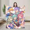 Tsukasa Tenma Anime Decke Warm Weich Plüsch Bettwäsche Überwürfe für Wohnzimmer Reise Flanell Tagesdecke