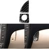 NVCNX Real Carbon Fiber Trim for Lexus Is 250 350 Accessories | for 2006-2008 2007 IS250 IS350 Interior, Door Inner Front Rear Window Lift Switch