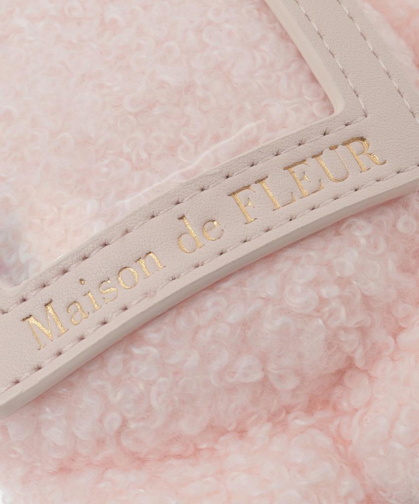 Maison de FLEUR Ribbon Bear Pass Card 08001059400 Case, Ivory, F, Case/Key Case,