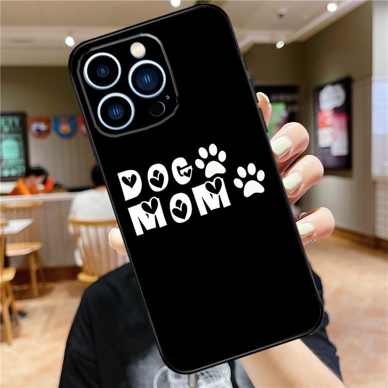 Dog foot print Paw Colorful Pattern Case For iPhone 17 16 15 14 13 12 11 Pro Max Mini Plus 16e 17 Air Bumper Cover Accessories