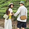 Hong Kong style tide cool locomotive double-layer mountain series small satchel autumn new daily commute shoulder messenger bag
