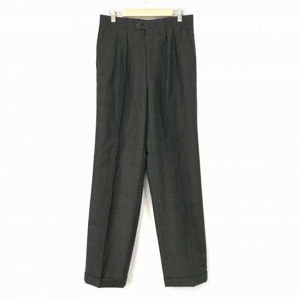 Paul Smith /Woll-Doppelanzug/Sakko/Zweiteiliges Set/Herren M/Grau/Karomuster/Halbfutter/Frühling-Sommer(GEBRAUCHT)