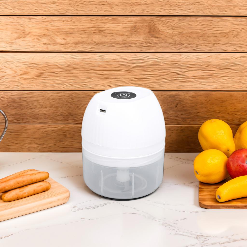 Electric   Garlic Chopper 250ml Cordless Multi Functional Kitchen Vegetable Onion Mincer Portable Food Processor