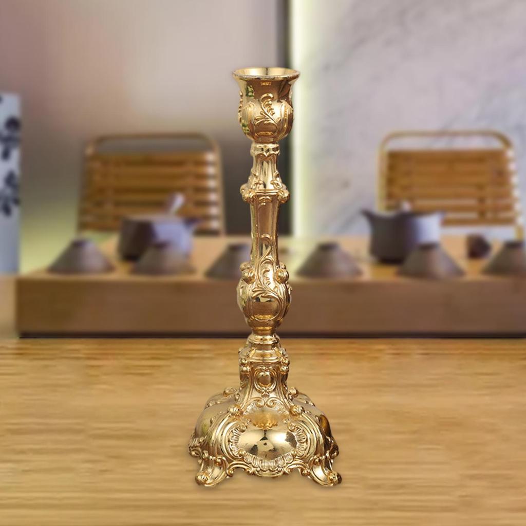 European Elegant Candle Holder Stand Candelabra Romantic Candlelight for Wedding Restaurant Centerpiece Tabletop Decor