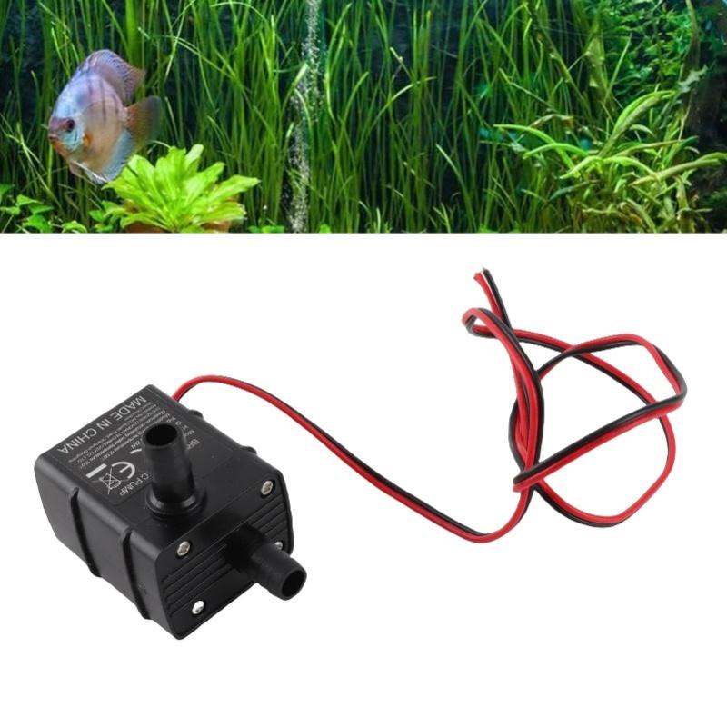 Submersible Water Pump 4.8W 300L/H 300cm Lift IP68 Water Resistant Micro DC12V Brushless Water Pump For Aquarium Fountain