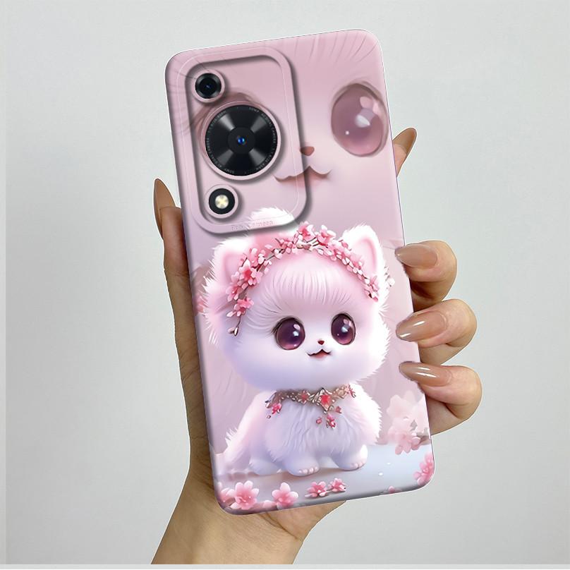 Phone Case For Huawei Nova Y72 Cases Fashion Butterfly Floral Cover For Huawei Nova Y72 NovaY72 Soft Silicone Shockproof Shell