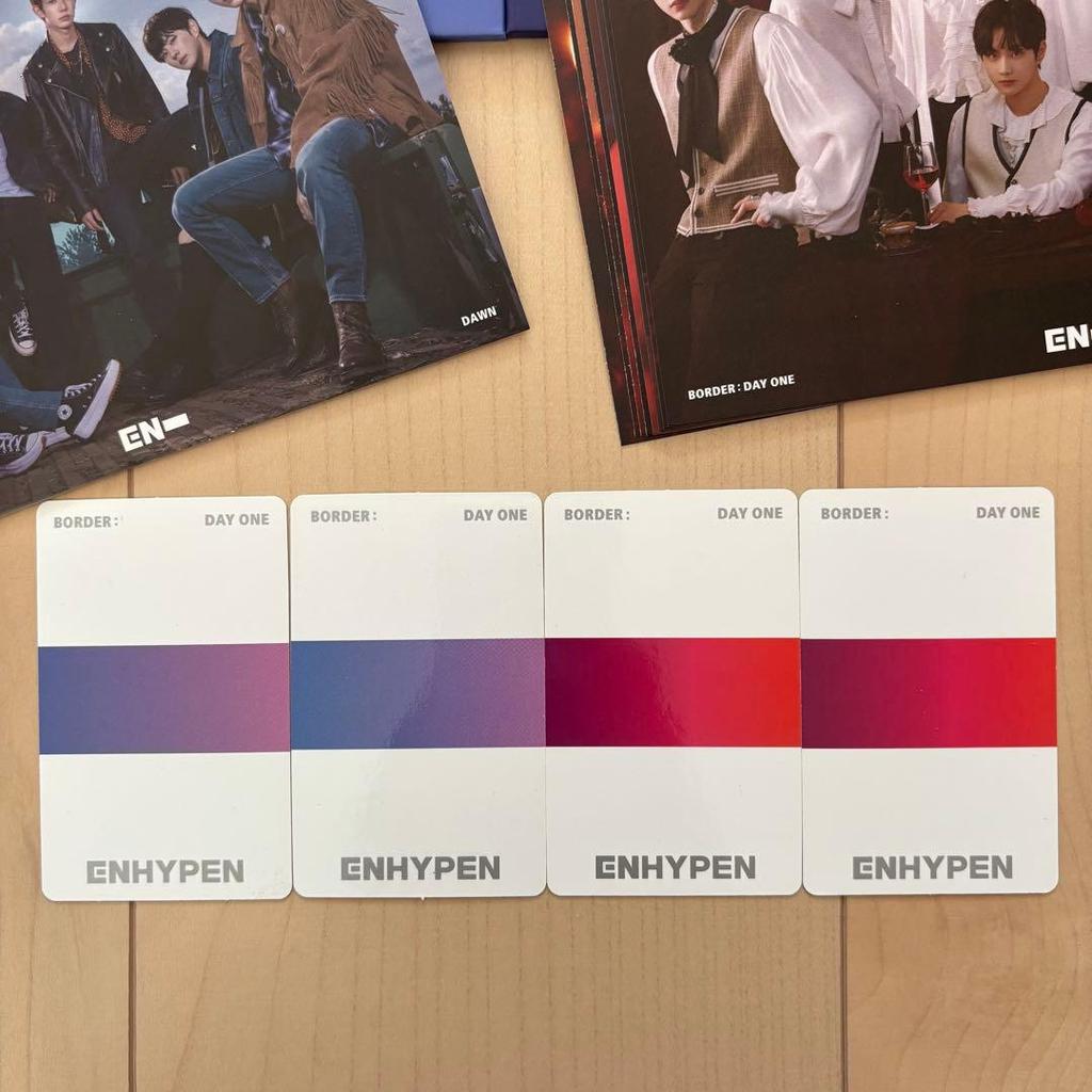 [USED] ENHYPEN BORDER: DAY ONE 2-format Album with Trading Card