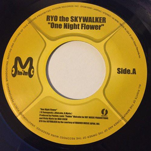 

7inch Record RYO THE SKYWALKER - One Night Flower SYUM0209 Ki/oon 2001 Japan Reggae, Ska & Dub Used