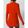 DAFIFY Women's Fashion Casual Solid Color Print Autumn Winter Long Sleeve Jackets & Coats
