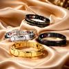 Temu Detachable Magnetic Bracelet: European & American Style Men's Couple Hot-Selling Fashion Jewelry.