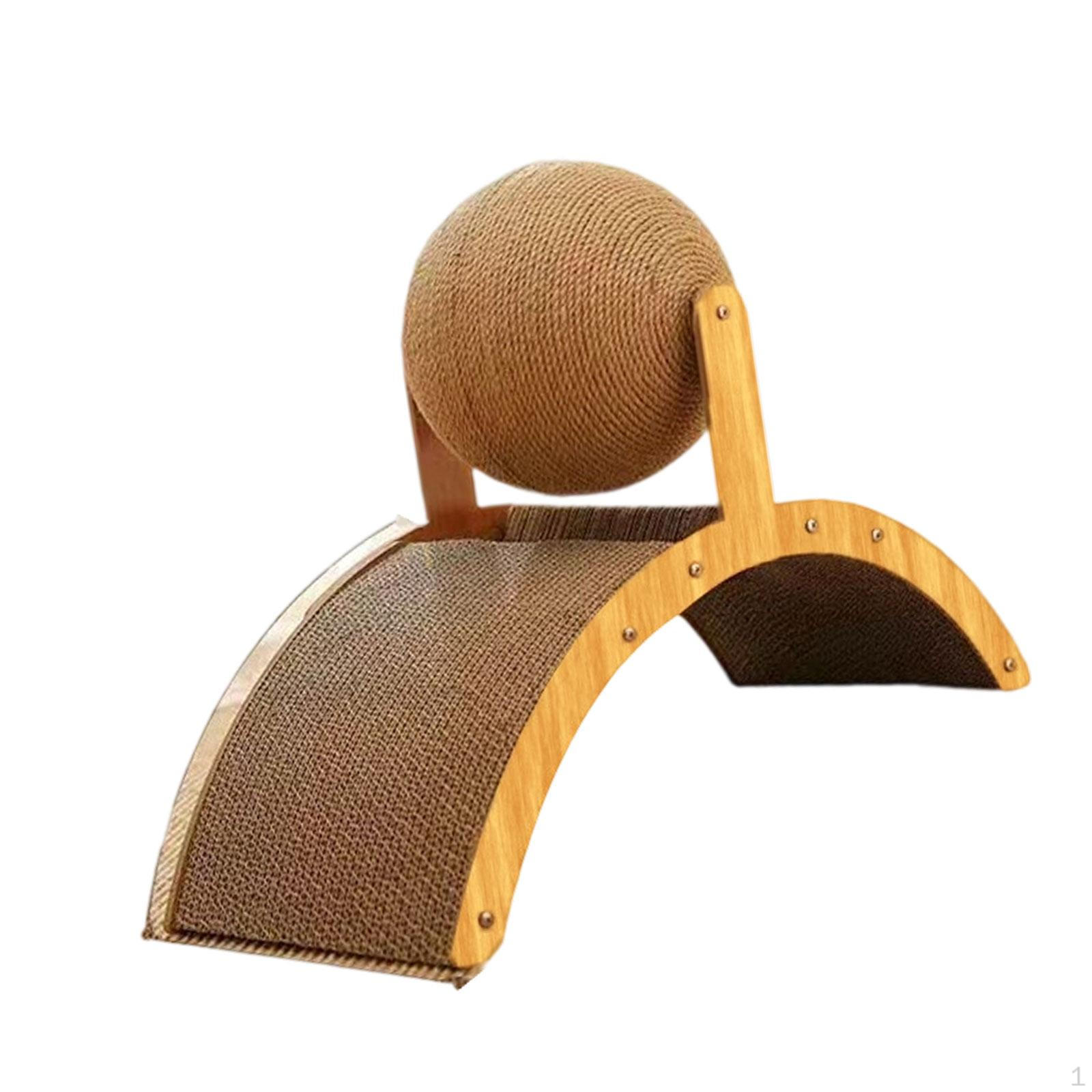 

Игрушка-когтеточка для домашних кошек, коврик для защиты мебели, картонный когтеточный шар для котенка