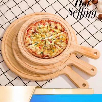 ZISIZ Round Wooden Serving Board