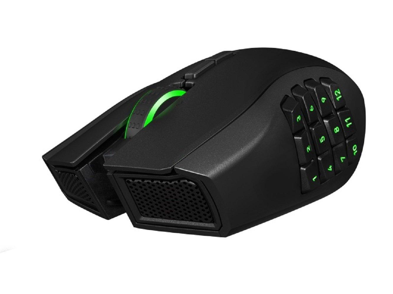 

Ігрова миша Razer Naga Epic Chroma MMO Авторизований дистриб’ютор Гарантований багатозаписний бездротовий/дротовий [японський продукт] RZ01-01230100-R3A1 чорний