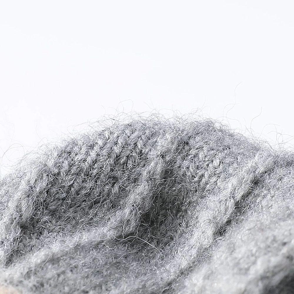 Gloves Autumn And Winter Half-finger Gloves Female Gloves Flip Mittens Christmas Wool Mittens
