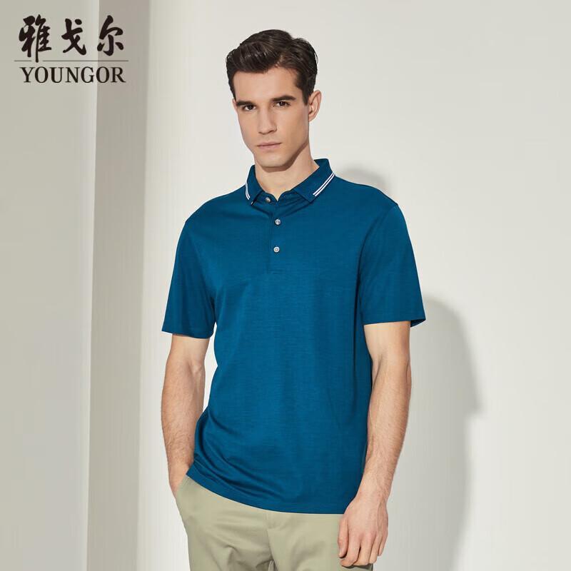 YOUNGOR Men s Casual Short-Sleeve T-Shirt S