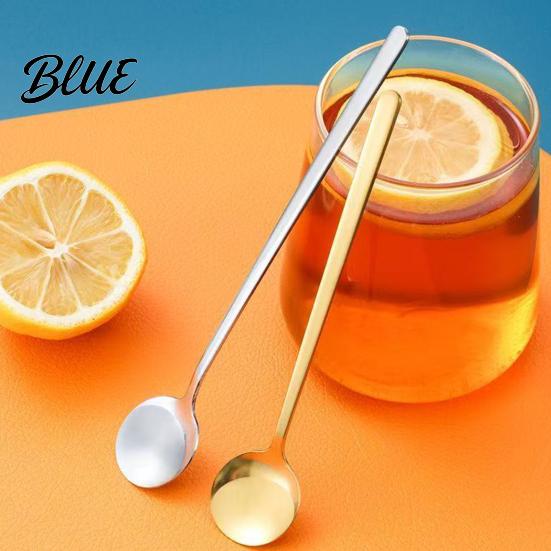 Snack Löffel Gold Teelöffel für Stahl Löffel Kaffee Beschichtet Edelstahl Rund Klein Dessert Dessert Kreativ Rühren Eiscreme Leicht