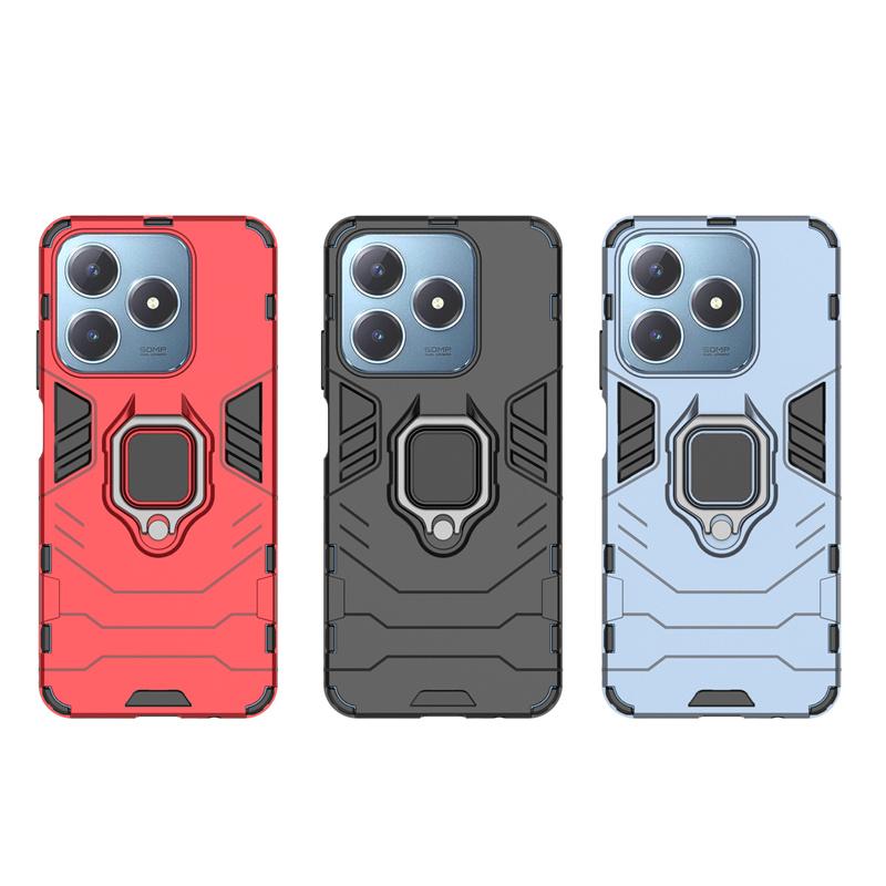 For Cover Realme Note 60X Case OPPO Realme Note 60X Capas Shockproof Holder Stand Ring Magnetic Case For Realme Note 60X Fundas