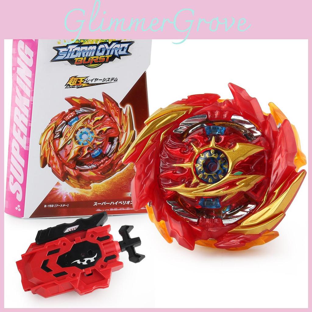 High Quality Mq-b-159-5 Explosive Spinning Top Toy With Dual Launching String Features