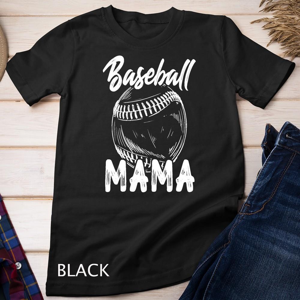 

Baseball Mama For Women Family Matching Players Team Mommy Unisex T-shirt 3XL