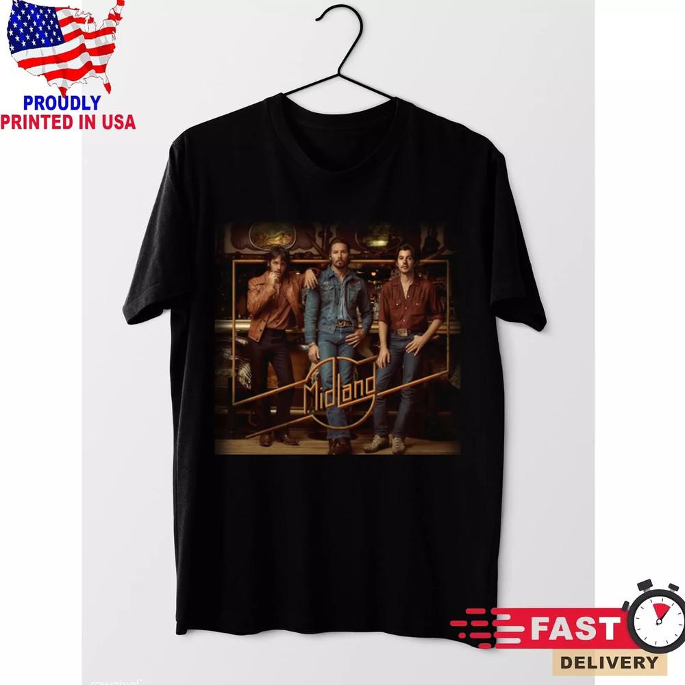 New Rare Midland poster shirt Men Men S-5XL Tee Unisex T-Shirt S