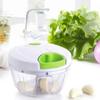 Multi-function Hand Held Vegetable Shredder Slicer Cutter Powerful Manual Pulling Food Chopper Cutting Various Foods Nuts Pesto