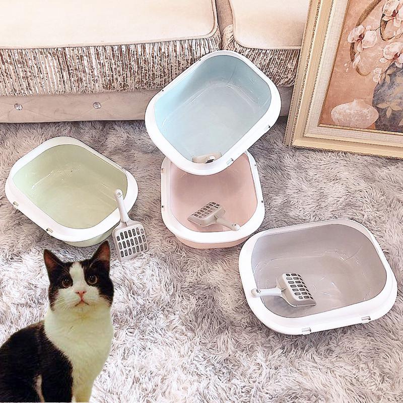 oval cat litter box