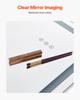 LED Bathroom Mirror 3 Colors Anti-fog Wall Mounted Vanity Mirror 60 x 80cm