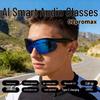 Smart Bluetooth Glasses 02Pro Max with AI Translation and Music-Enabled Earbuds