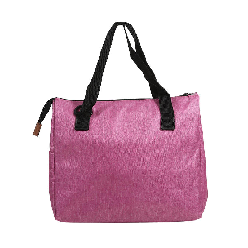Portable Triangular Lunch Food Box Bag Insulated Bag Outdoor Travel Crossbody Bag Waterproof Cooler Ice Insulated Case Oxford Dinner Handbag