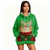 Felpe con cappuccio da donna oversize invernali felpate carine pullover alla moda abbigliamento autunno inverno