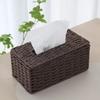Hand - Knitted Tissue Box, Vintage Tissue Dispenser, Bohemian - Style Tissue Box. Suitable for Both Home and Office Use.