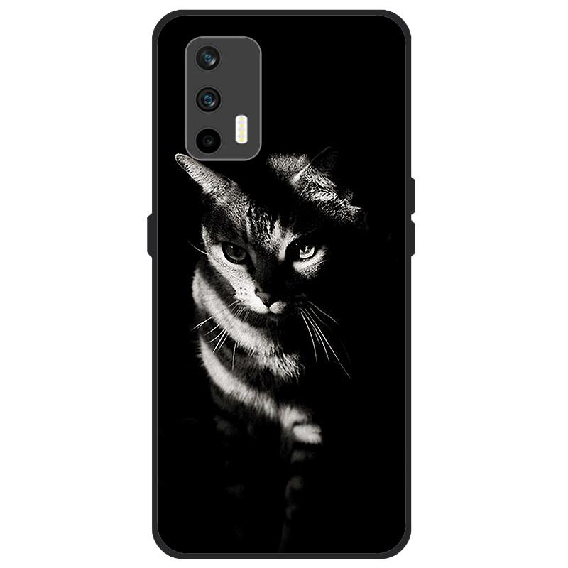 Funda Para Realme GT 5G Funda RMX2202 Cubierta Trasera de Silicona Suave Para OPPO Realme GT 5G 6.43 pulgadas Dibujos Animados TPU Parachoques de Teléfono Bolsas Estuche
