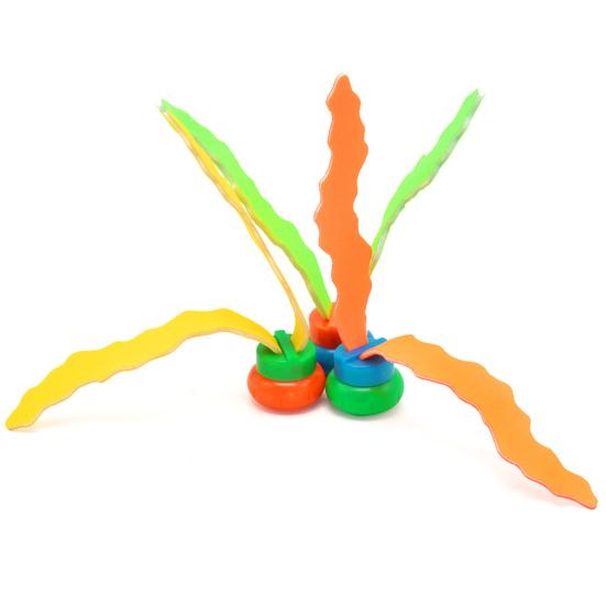 3Pcs Diving Toy Funny Interactive Educational Sea Weed Throwing Diving Toy for Swimming