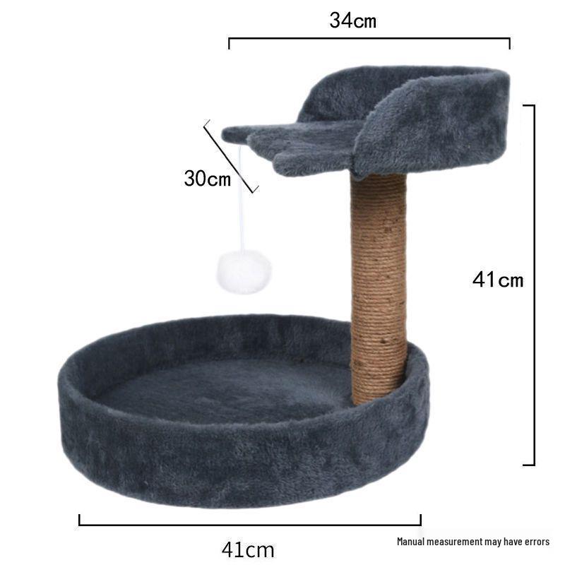 Copac pentru pisici pentru toate anotimpurile: Pat, Structură de cățărat, Stâlp de zgâriat, Frânghie sisal, Placă de zgâriat, Jucării și Accesorii.