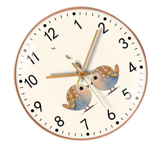 Wanduhr Geräuschlos 8in Schlichter Stil Quarzwerk Heimdekoration für Schlafzimmer Wohnzimmer