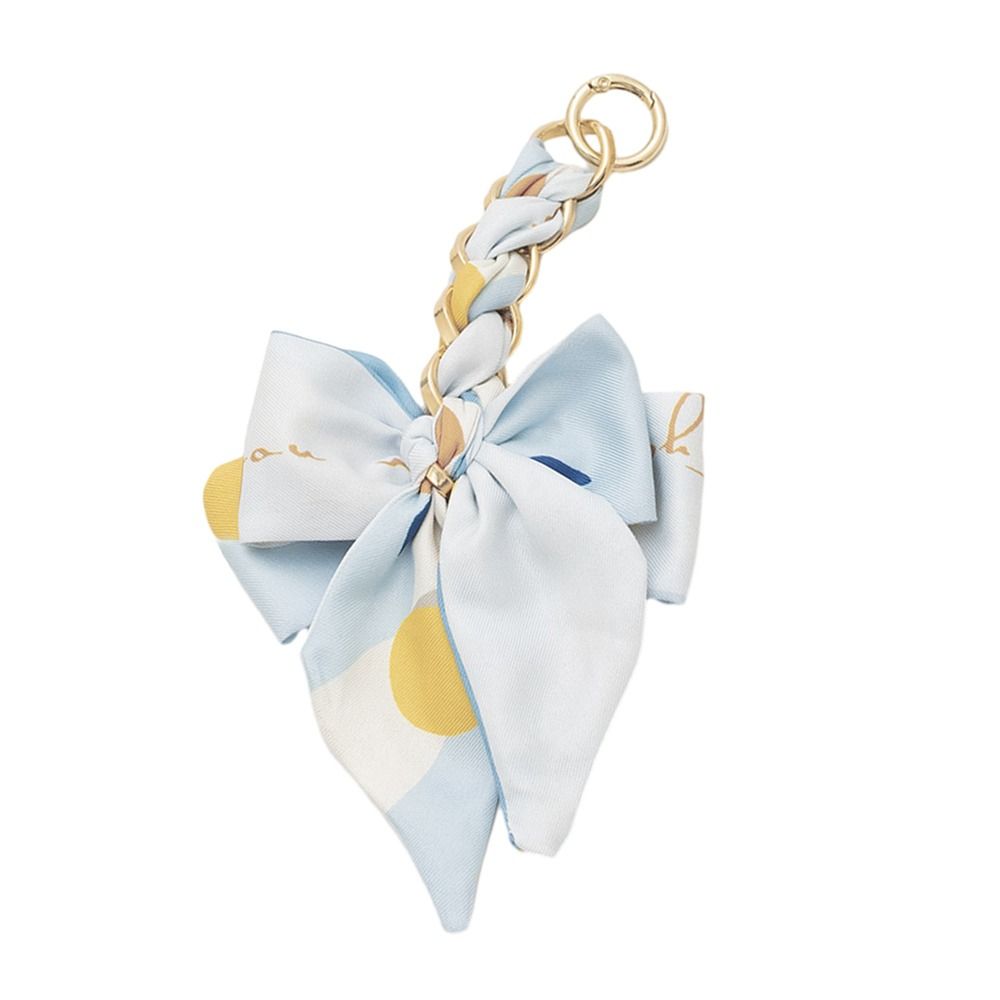 Fashion Weave Bag Chain Soft Creative Bowknot Pendant DIY Charm Bag Accessories