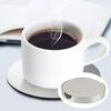 6Pcs/Set Heat-resistant Stainless Steel Coaster Non-slip Round Tea Cup Coaster Mug Pad  Bar