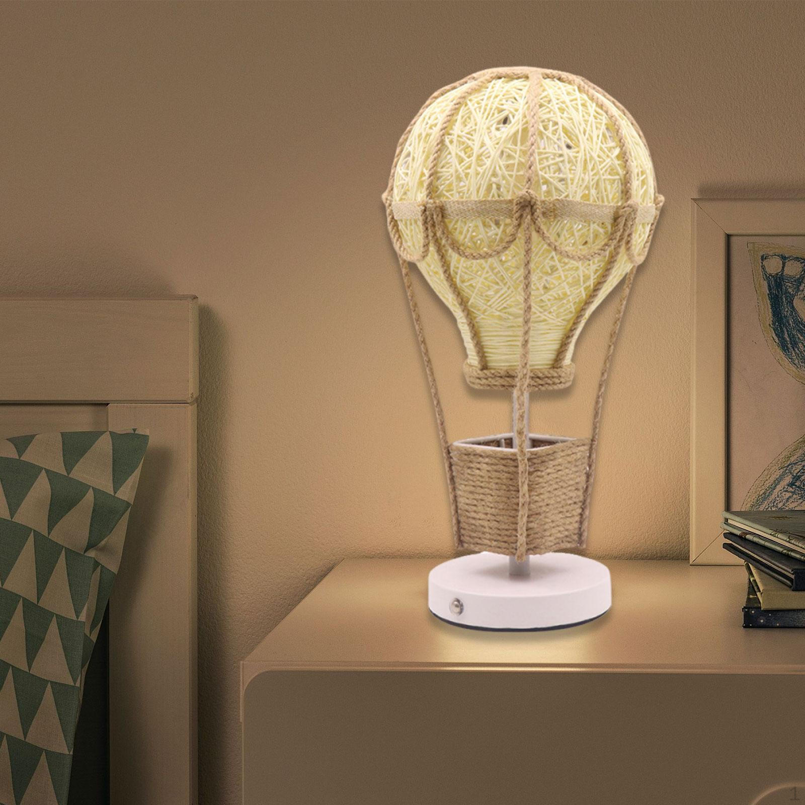 

Air Balloon Night Light Ornament,Gift Decorative Bedside Lamp Table for Cabinet