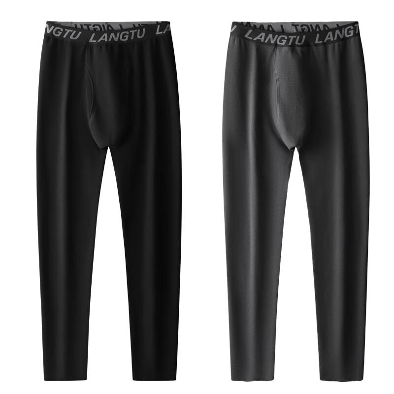 Dibinze Men's Plus Size German Velvet Thermal Pants