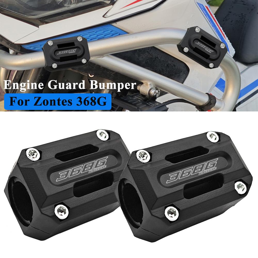 For ZONTES 368G G368 2024 2025 368E 368M 350E G1 125 125U 150 310T Motorcycle Engine Guard Bumper Block Crash Bar Protection