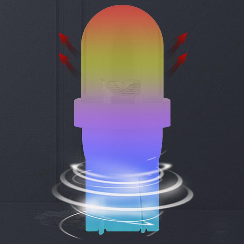 30pcs Car T10 Led Bulbs LED Light Cold White Silica Auto Interior Dome Reading Wedge Side Door Trunk Lamp License Plate Lamp 12V Bulbs 7