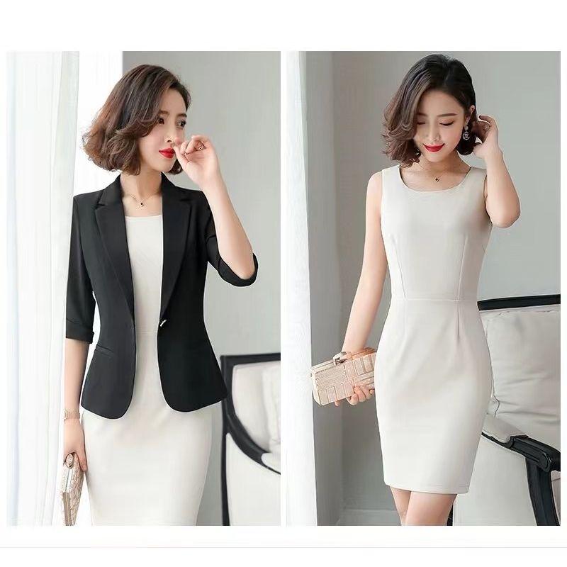 Brand Discount Store Mall Counter Withdraw from Cupboard Women Clothes Tail Clearance Professional Small Suit Set Women's Coat Dress