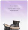 Kids' 2025 Winter Cotton Boots: Waterproof, Fleece-Lined, Thick Snow Boots for Boys and Girls.